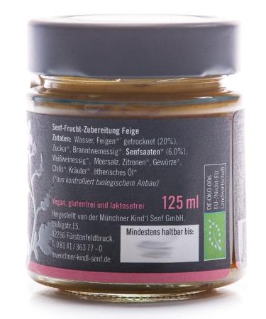 M nchner Kindl Organic Fig Mustard 125 ml - Gourmet International Shipping - Buy Now - Buy Online on GoSupps.com