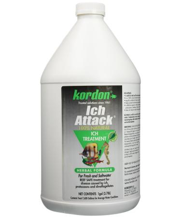 KORDON #39462 Ich Attack for Aquarium, 1-Gallon ONLY