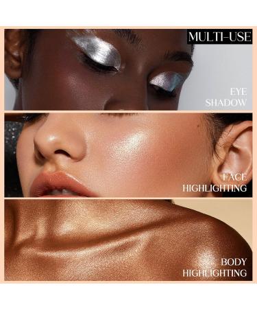 12 Colors Pearlescent Eyeshadow Pallete Brightening Liquid Eye Shadow Metallic Glitter Sequins Eye Makeup 5ml Base Gloss Flash Sale (H One Size) - Buy Online on GoSupps.com