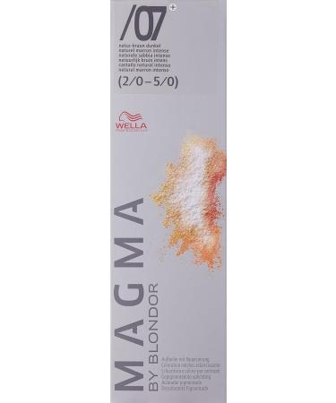 Wella Magma by Blondor - 07 Plus Natural Brown Dark 120g | International Shipping Available - Buy Online on GoSupps.com