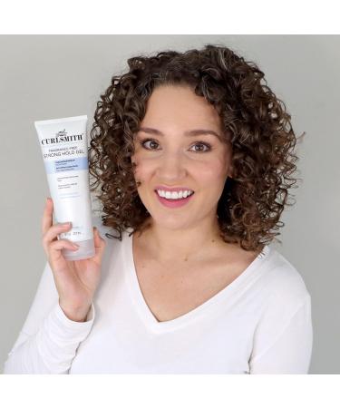 CURLSMITH Shine Gel - Strong Hold Styling Hair Gel for All Curl Types - Frizz Protection - Vegan & Fragrance-Free (8 fl oz) - Buy Online on GoSupps.com