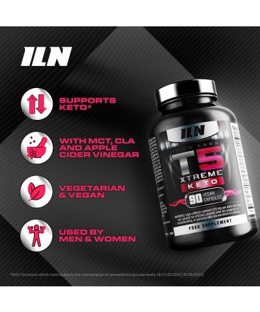 Iron Labs T5 Xtreme Keto Edition - High Potency Keto Booster (90 Capsules) - For Men & Women - Keto Supplement - Buy Online on GoSupps.com