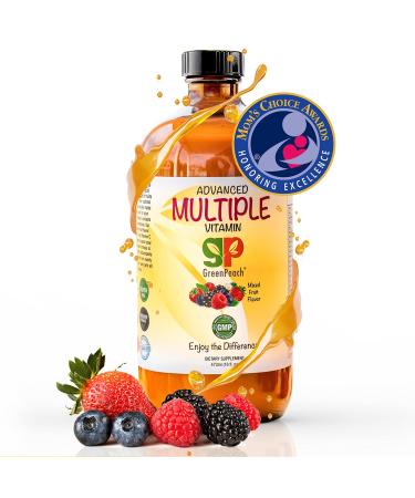 GreenPeach Advanced Multiple Vitamin Mixed Fruit Flavor 16 fl oz (473 ml)
