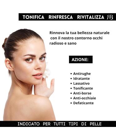 BIO ROUTINE Contour gel for eyes and eyes antiwrinkles for men and women moisturizing with chamomile caffeine rose centifoil vitamins A and B C helps relieve puffy eyes 30 ml - Buy Online on GoSupps.com