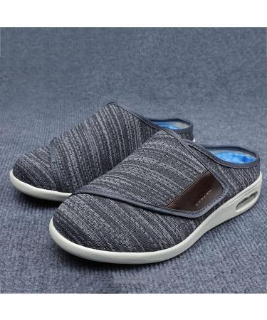 MisFun Diabetic Shoes for Men Unisex Gypsum Shoe 6.5 Dark Gray - Ideal for Swollen Feet, Foot Fracture Recovery & Surgical Rehabilitation - Buy Online on GoSupps.com