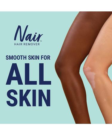 Nair Shea Butter Leg Mask - 8 Ounce | Even & Smooth Hair Remover and Beauty Treatment - Buy Online on GoSupps.com