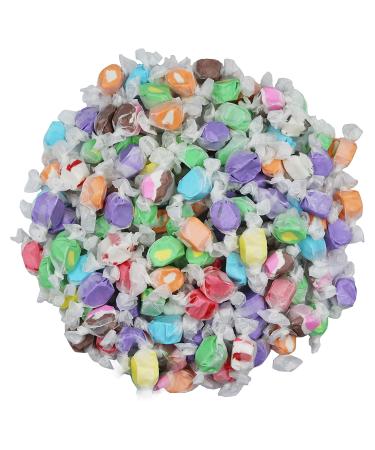 FirstChoiceCandy All Flavor Salt Water Taffy - Assorted 1 Pound Pack - Best Quality Taffy Assortment for Sweet Treats - Buy Online on GoSupps.com