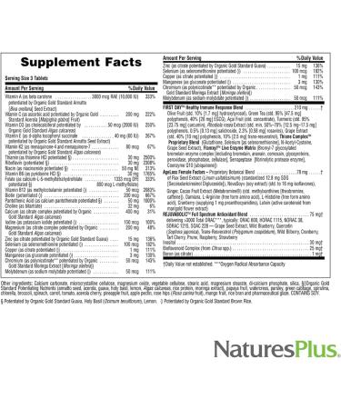 NaturesPlus AgeLoss Women s Multi - 90 Tablets - Anti-Aging Multivitamin & Mineral Supplement Menstrual & Menopausal Support Antioxidant Anti-Inflammatory - Gluten-Free - 30 Servings - Buy Online on GoSupps.com