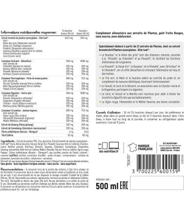 STC NUTRITION - 2 Month Accelerated Fat Loss Pack - Dietary Supplement - Drainaxyl 500 Red Fruits + Hydroxyblast + Premium CLA+ - Elimination & Drainage - Extra Strong Fat Burning - Buy Online on GoSupps.com