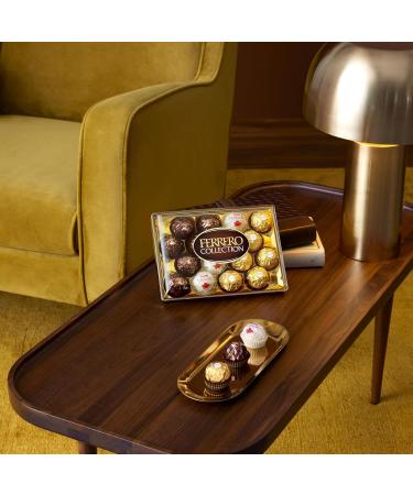 FERRERO COLLECTION Fine Assorted Chocolate and Coconut Confections Pine Tree Shaped Gift Box Christmas Chocolate Gift Box 12 Confections 132g 12 pieces - Buy Online on GoSupps.com