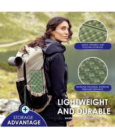 Halercay Foldable Outdoor Seat Cushion - Thermal Seat Pad for Hiking Picnics & Stadium Use - Buy Online on GoSupps.com