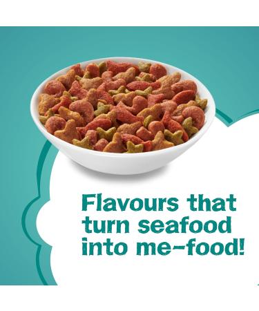 Friskies Seafood Sensations Dry Cat Food Salmon Tuna Shrimp & Seaweed - 7.26 kg Bag - Buy Online on GoSupps.com