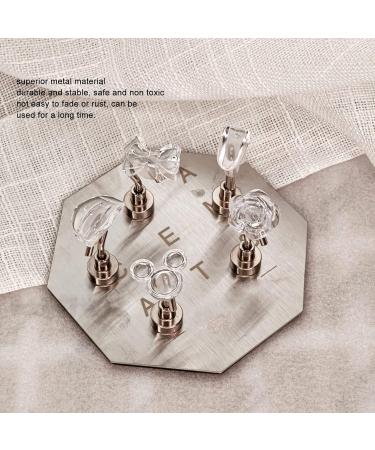 Nail Art Display Stand ANGGREK Nail Tip Art Display Stand with 5 Tip Holder Fingernail DIY Practicing Tool Nail Stand for False Tip Manicure Tool - Buy Online on GoSupps.com