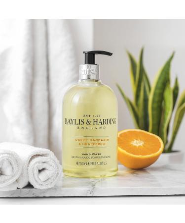 Baylis & Harding Sweet Mandarin & Grapefruit Hand Wash 16.9 oz - Pack of 3 - Buy Online on GoSupps.com