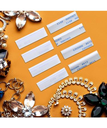 Boao 150 Pieces Self-Adhesive Plastic Earring Card Adapters - Lip Hangers for Earring & Necklace Display - Buy Online on GoSupps.com