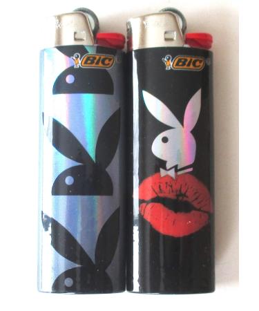 Bic Playboy Series Lighters Lot of 2