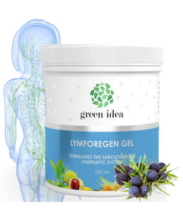 Green Idea - Lym research gel - stimulates the lymphatic system with 15 herbs and essential oils - effective regeneration - supports lymphatic drainage and drainage -active herbal formula 250 ml 250 ml (1 Pack) - Buy Online on GoSupps.com