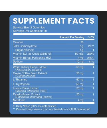 Night Time Fat Burner Gummies | Weight Loss & Sleep Support Supplement - Buy Online on GoSupps.com