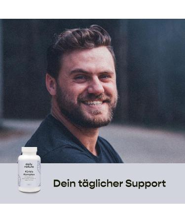 Dailynature Pumpkin Complex Capsules - High Dose 350mg 90 Capsules Made in Germany | Supports Prostate Health with Pumpkin Seeds Saw Palms Nettle Vitamin E & Zinc | 3 Months Supply - Buy Online on GoSupps.com