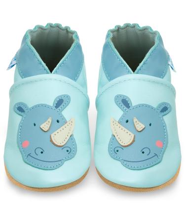 Baby Shoes with Soft Sole - Baby Girl Shoes - Baby Boy Shoes - Leather Toddler Shoes - Baby Walking Shoes 2-3 Years Rhino - Buy Online on GoSupps.com
