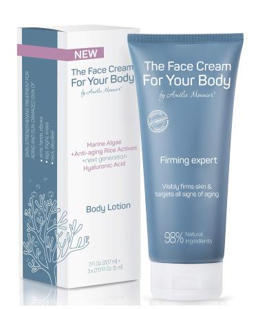 Crepe Firming Advanced Cream - European Hi-tech Skin care - Hyaluronic Acid in the 50-3000 kDa Molecular Spectrum - Tightening & Lifting Collagen Repair Treatment - Best for Body Face and Neck 7.5 oz