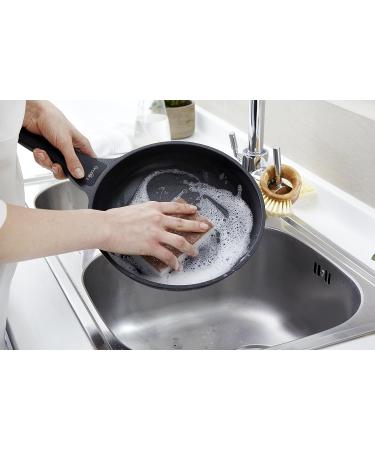 Full Circle Walnut Shell Non-Scratch Scrubber Sponge - Pack of 3 - Buy Online on GoSupps.com