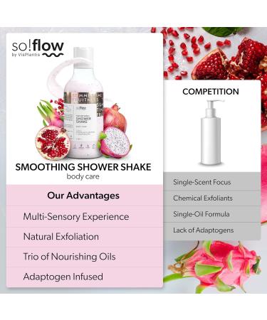 Sun! Flow Peeling Shake - Nourishing Pitahaya & Pomegranate with Argan Oil | Ultimate Skin Care Exfoliation - Buy Online on GoSupps.com