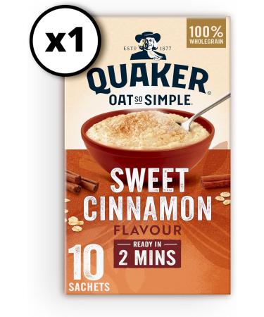 Quaker Indulgent Variety Flavour Sachets | Golden Syrup | Cinnamon | Sultanas Raisins Cranberry & Apple | (30 Sachets Total) - Buy Online on GoSupps.com