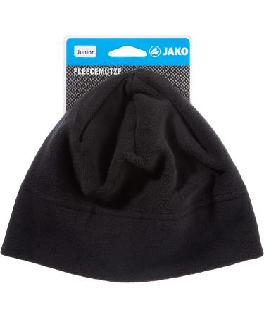 JAKO Unisex Functional Hat Run Black | One Size Bundle with Kids Fleece Hat - International Shipping Available - Buy Online on GoSupps.com
