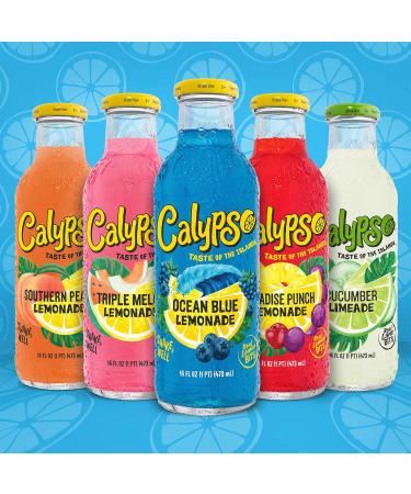 Calypso - Island Wave Lemonade - 12 x 473ml - Buy Online on GoSupps.com