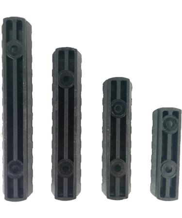 EEBUYTRONICS 4pcs Advanced Tactical Polymer Rail Sections Set for MOE Hand Guards - Black - Buy Online on GoSupps.com