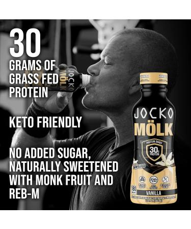 Jocko Fuel Protein Shake Bundle - Vanilla and Chocolate (24 Count) - Buy Online on GoSupps.com