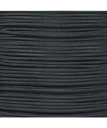 Paracord Planet Tactical 5-strand Nylon nucleus 275-LB Train strength Paracord rope 3/32 inches (2.38 mm diameter) (black 100 feet) black 100 feet