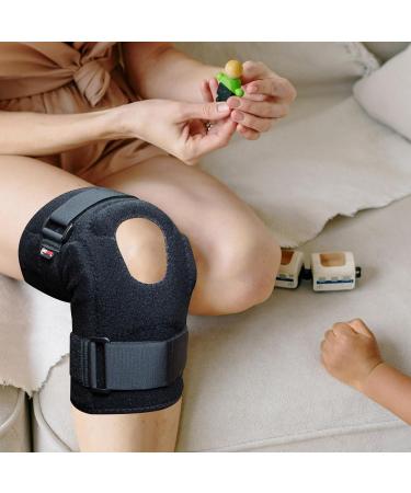 All-In-One Superior Hinged Knee Brace - Comfortable Patella Stabilizer for Enhanced Activity - XXX-Large Silicone Pad for Optimal Fit - Buy Online on GoSupps.com