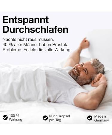 Prosta Capsules - High Dose Pumpkin Seed Saw Palmetto & Nettle Root - 120 Prostate Support Capsules - Made in Germany & Lab Tested - Buy Online on GoSupps.com