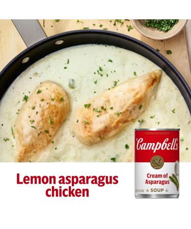 Campbell's Condensed Cream of Asparagus Soup, 10.5 oz Can - Buy Online on GoSupps.com