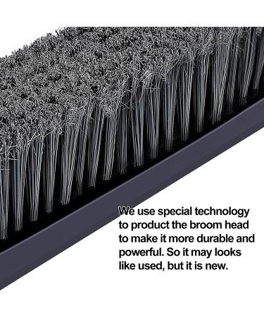 Yocada Push Broom Brush - Heavy-Duty Stiff Bristles Broom Head for Outdoor & Commercial Cleaning - Buy Online on GoSupps.com
