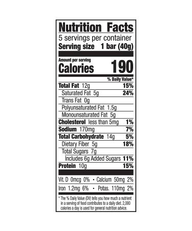 Nature Valley Coconut Almond Protein Granola Bars - Gluten Free, 5 Ct (1.42 oz) - Buy Online on GoSupps.com
