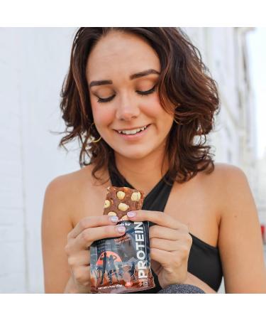 All Natural Energy Protein Bar PROTABAR (12 Pack) - 15g Egg White Protein Per Bar | Dates Egg Whites Hazelnuts Cocoa | Gluten Free | Healthy Snack - Buy Online on GoSupps.com