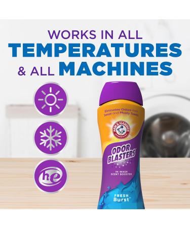 Arm & Hammer Odor Blasters In-Wash Scent Booster - Fresh Burst 37.8oz | International Shipping Available - Buy Online on GoSupps.com