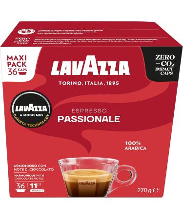 Lavazza Lot of 3 boxes of A Modo Mio Espresso Passionale coffee capsules (108 capsules) - Buy Online on GoSupps.com