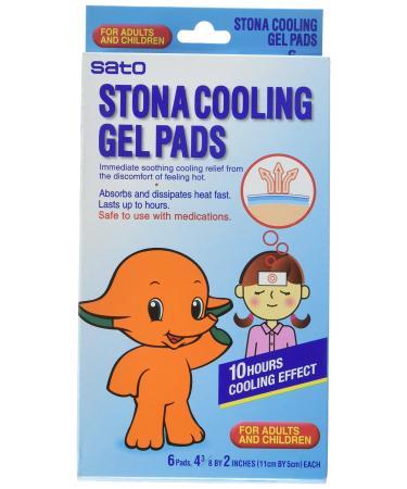 Stona Cooling Gel Pads 6Count