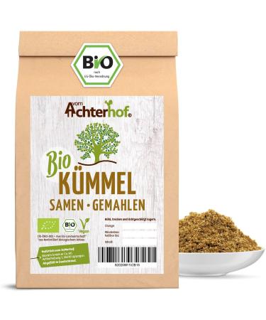 Caraway ground ORGANIC | 250g | ground caraway seeds | Caraway powder from Achterhof 250 g (1 pack)