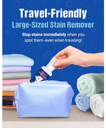 Buy Stain Remover - Powerful Blood & Tough Stain Cleaner for Clothes Carpets & More | Home Cleaning Supplies | 5 fl oz - Buy Online on GoSupps.com