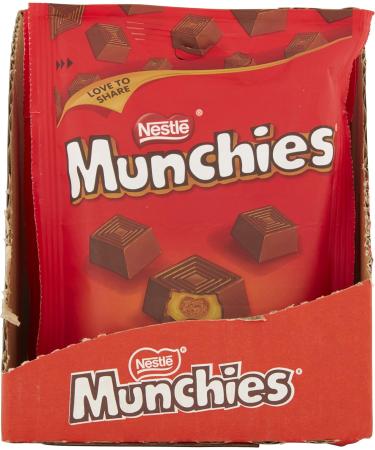 Nestl Munchies Milk Chocolate and Caramel Sharings Bags 8 x 104 g Original - Buy Online on GoSupps.com