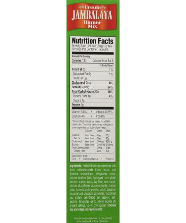 Tony Chachere's Jambalaya Mix - 8 Oz Boxes (12 Pack) | Authentic Cajun Flavor - Buy Online on GoSupps.com