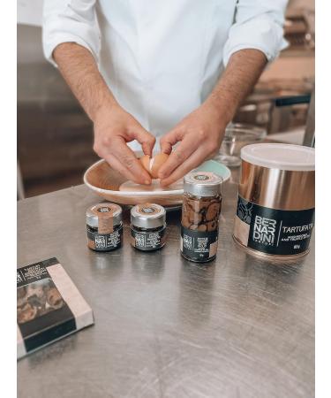 PACK 6 CANS Truffle sauce with summer truffle (Tuber aestivum Vitt.) and mushrooms 800g - Bernardini Tartufi - Buy Online on GoSupps.com