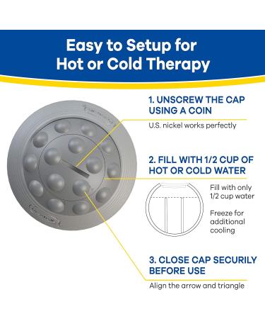 Dr. Scholl's Plantar Fasciitis Massage Ball - Hot & Cold Therapy for Pain Relief - Buy Online on GoSupps.com