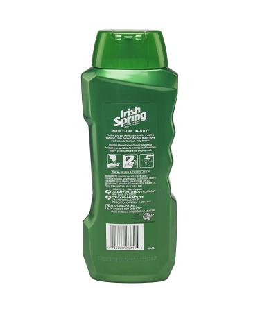 Irish Spring Body Wash Moisture Blast 18 fluid ounce 4 Count (Pack of 1) - Buy Online on GoSupps.com