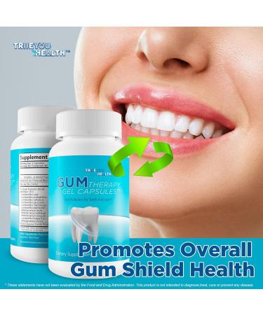 Gum Therapy Gel Capsules - Our Best Gum & Teeth Support Probiotic - Oral Dental Probiotics Gum Health Supplements - Gum & Teeth Probiotic - Our Best Oral Probiotics for Teeth and Gums - Gum Supplement - Buy Online on GoSupps.com